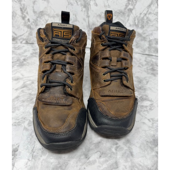 Ariat Terrain H2O ?Waterproof‎ Copper Leather Endurance Boots 10002183 Mens 9D main image 9
